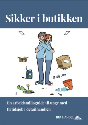 Guide: Sikker i butikken - guide til unge i detailhandlen