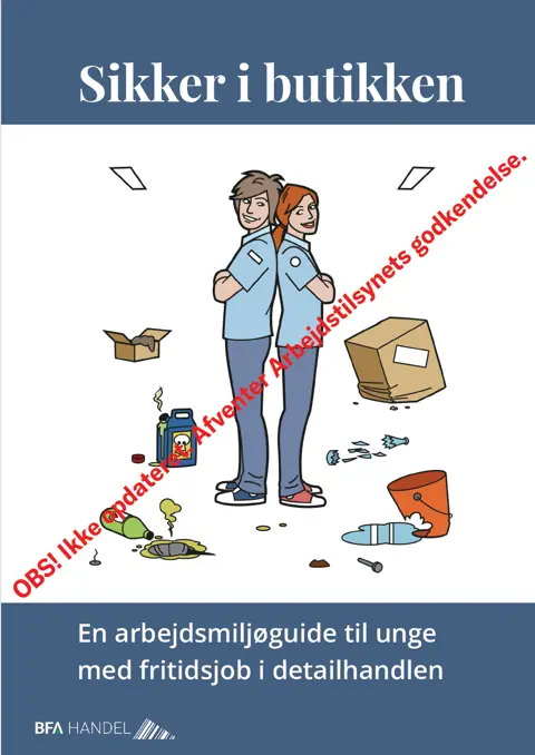 Guide: Sikker i butikken - guide til unge i detailhandlen