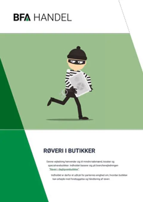 Vejledning: Røveri i butikker
